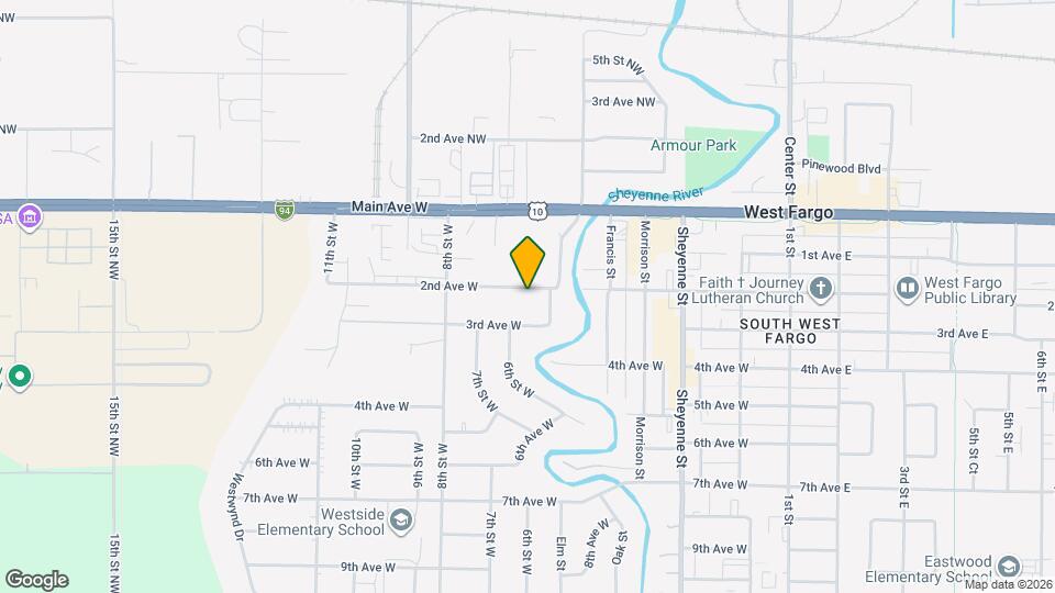 611 2nd Ave W Map and Location Details