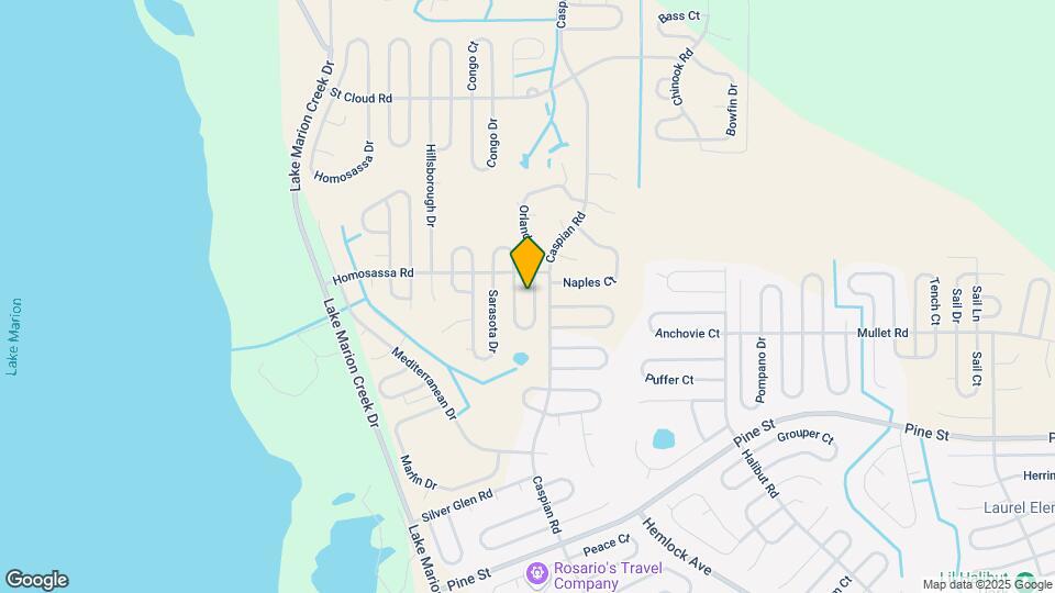 1406 Punta Gorda Dr Map and Location Details