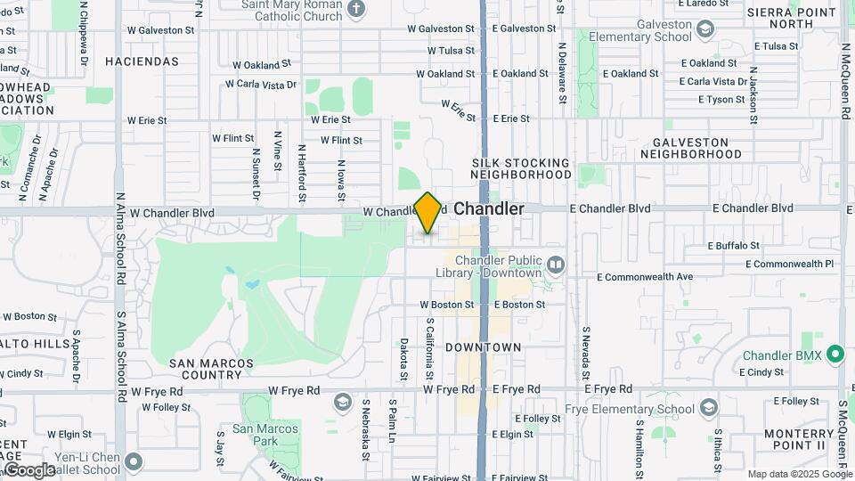 124 N California St-Unit -Smaller Map and Location Details