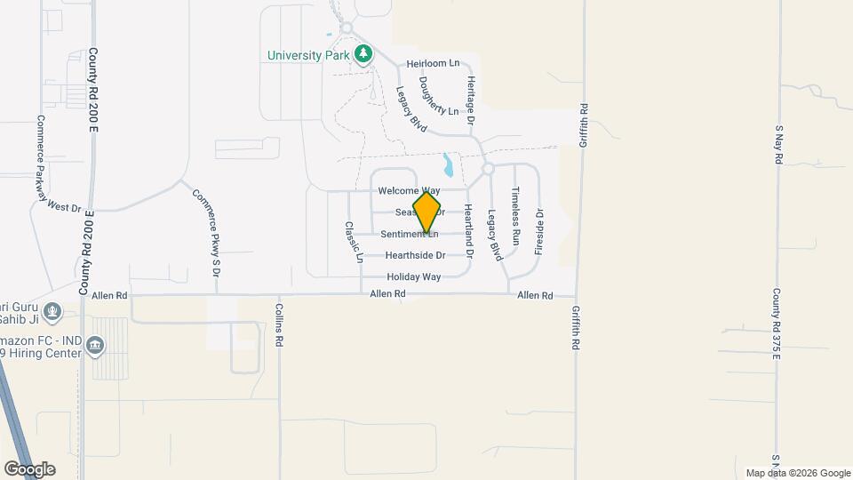 2961 Sentiment Ln Mapa y Detalles de la Ubicación