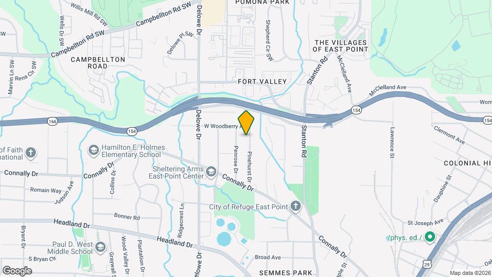 2133 Pinehurst Dr Map and Location Details