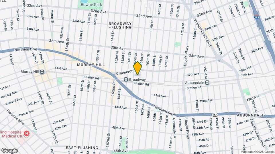 3628 166th St, Unit 1st Floor Map and Location Details