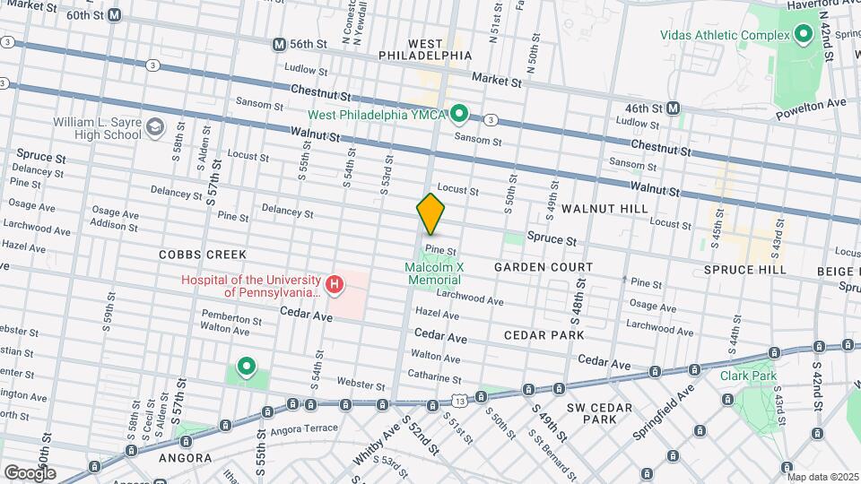 5145 Pine St Mapa y Detalles de la Ubicación