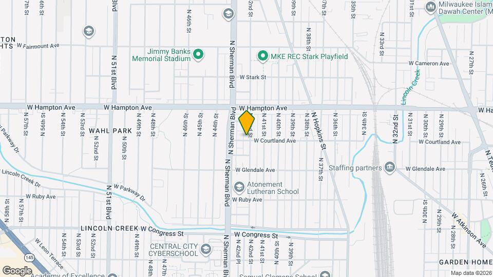 4200 W Courtland Ave Map and Location Details