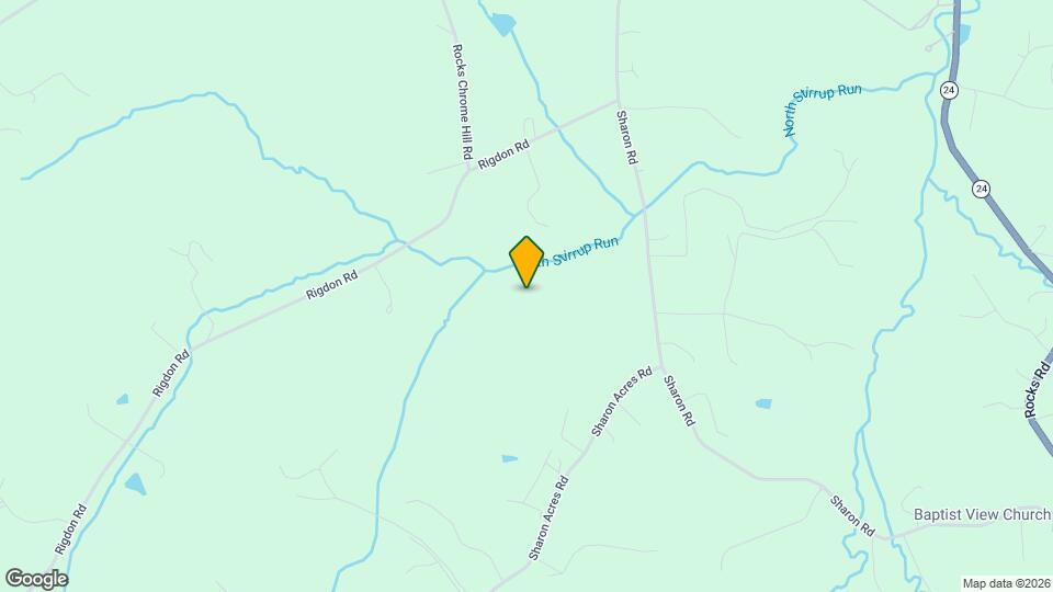 1121 Rigdon Rd Map and Location Details