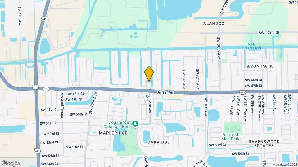 4732 SW 35th Ave Map and Location Details
