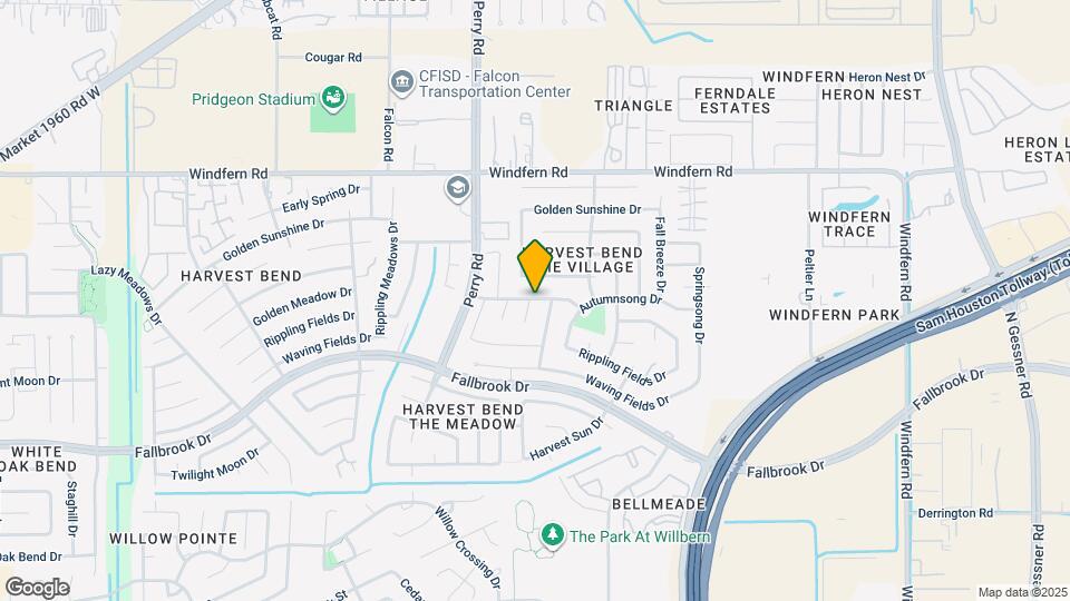 9323 Goodmeadow Dr Map and Location Details