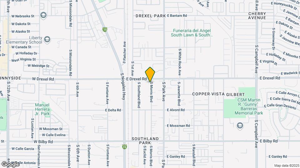 5720-5726 S Morris Blvd Mapa y Detalles de la Ubicación