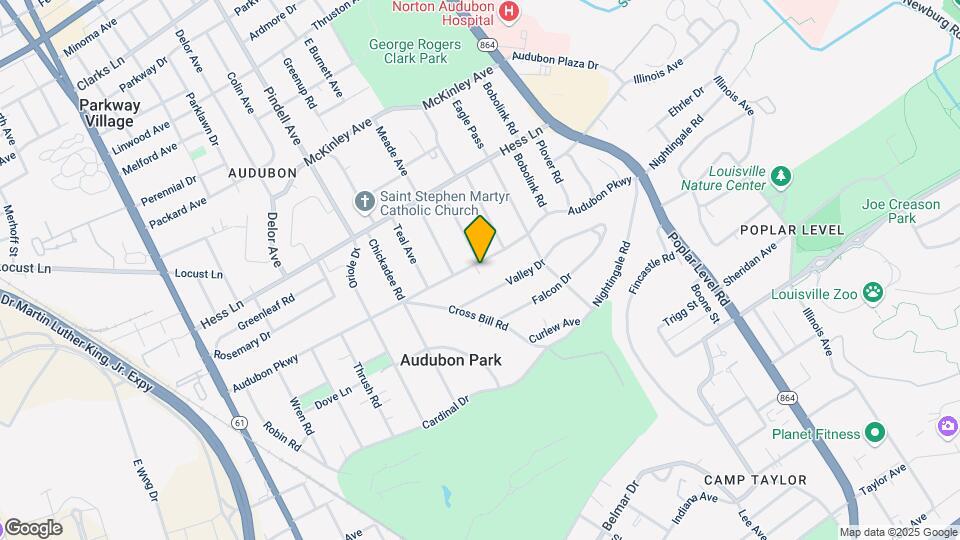 1208 Audubon Pky Mapa y Detalles de la Ubicación