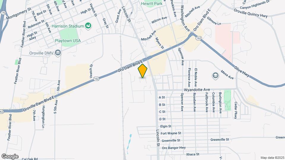 Oroville Manor Apartments Mapa y Detalles de la Ubicación