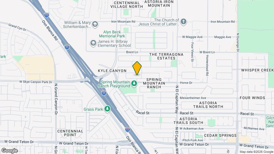 9052 Picket Fence Ave Map and Location Details