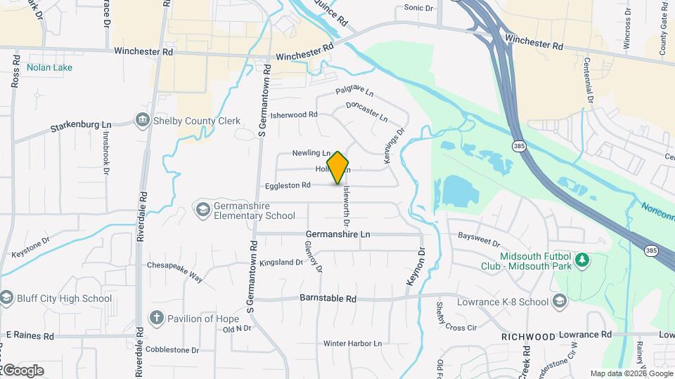 7331 Eggleston Rd Map and Location Details