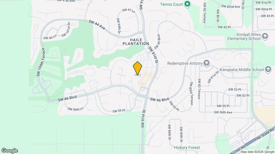 9177 SW 52nd Rd Map and Location Details