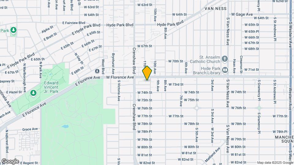 3211 W 73rd St Map and Location Details
