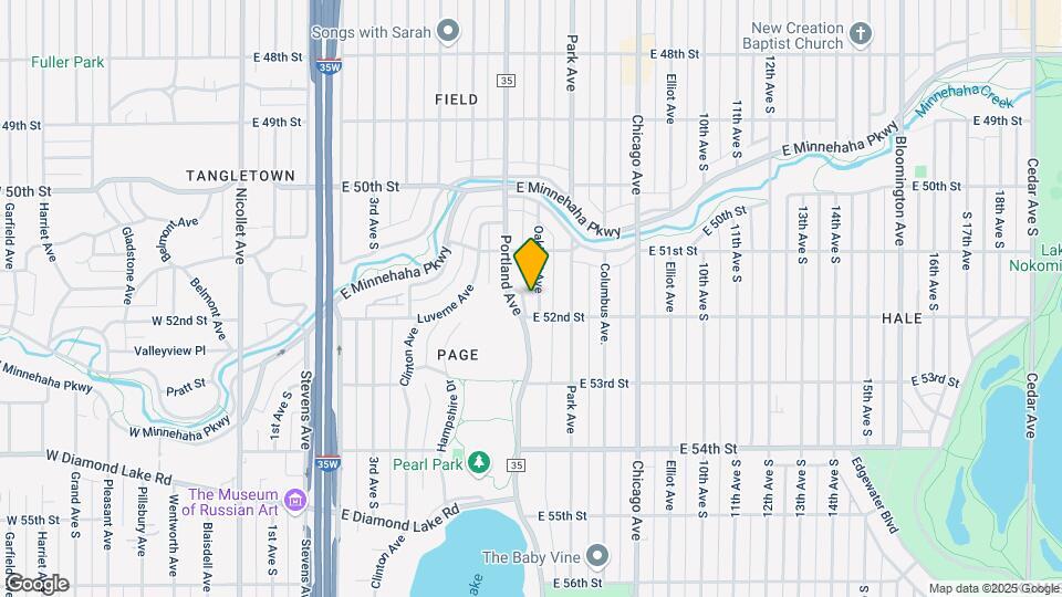 5145 Portland Ave Map and Location Details