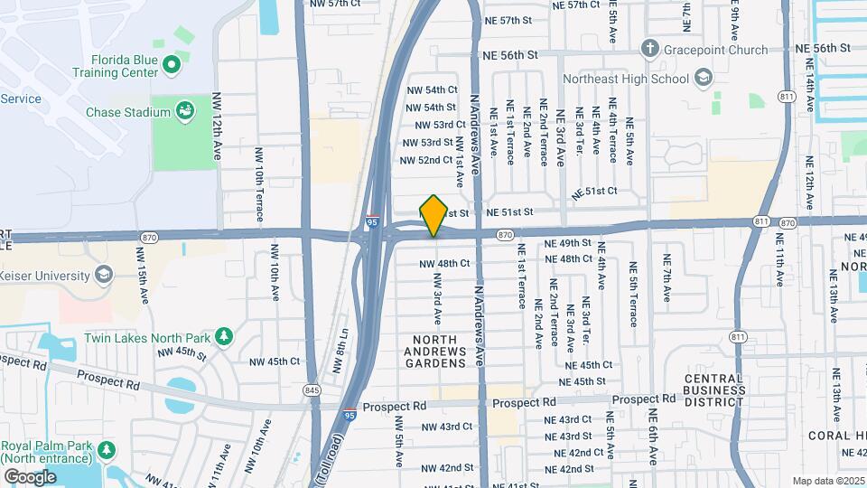 317 NW 49th St Map and Location Details
