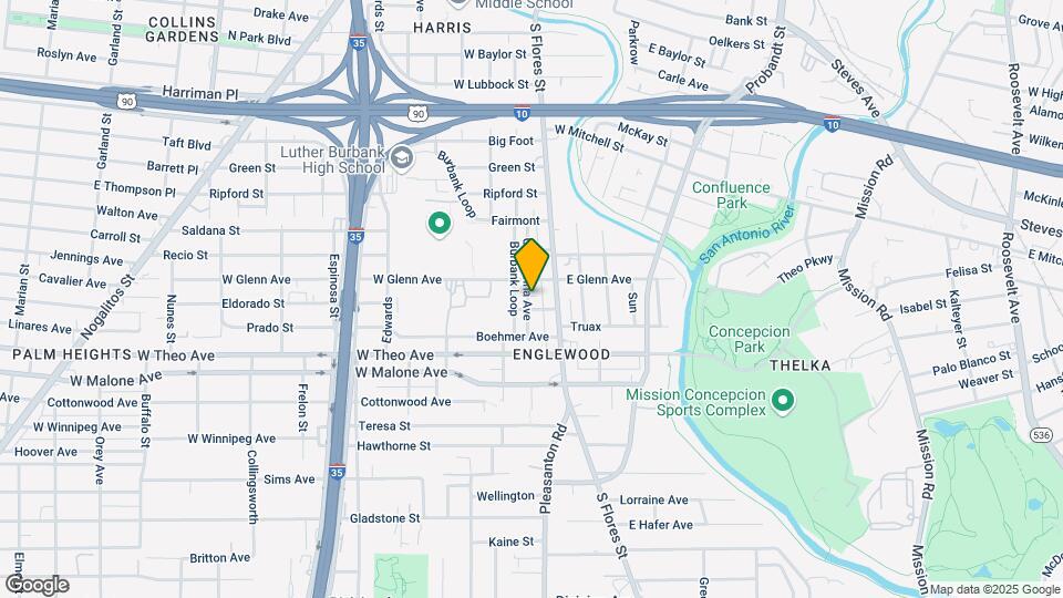 Elsie Avenue Mapa y Detalles de la Ubicación