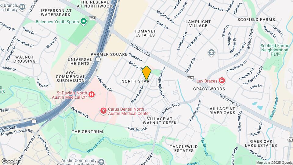 12331 Alderbrook Dr Map and Location Details