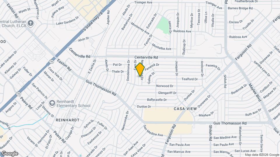 10523 Newcombe Dr Map and Location Details