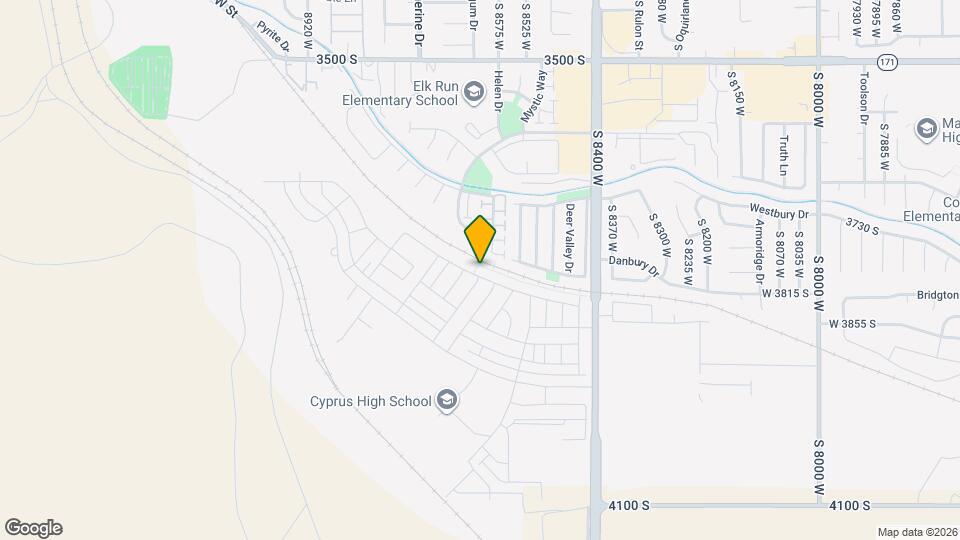 8604 W Beckville Dr Mapa y Detalles de la Ubicación