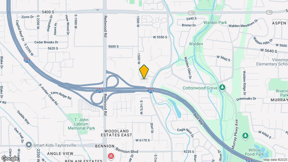 1464 W Duck Pond Ln Map and Location Details