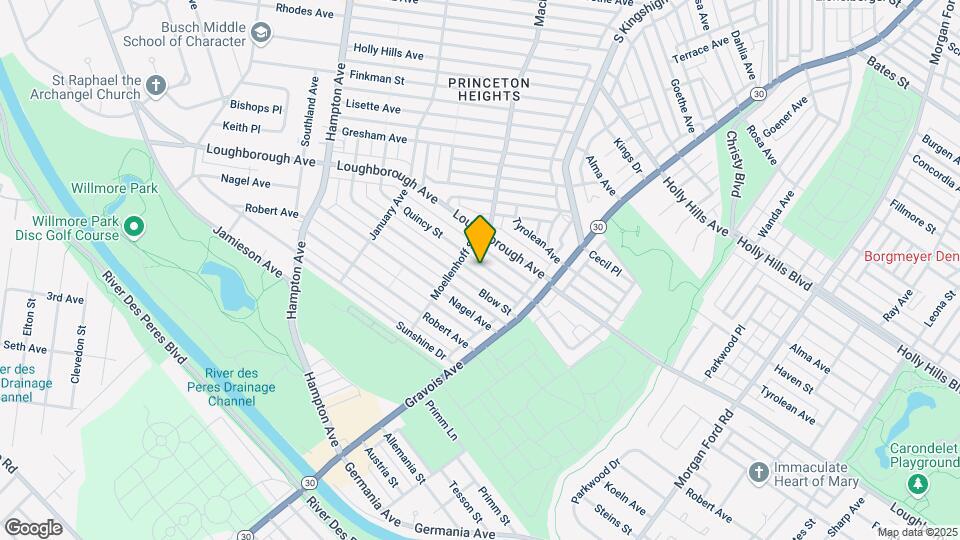4974 Quincy St Map and Location Details