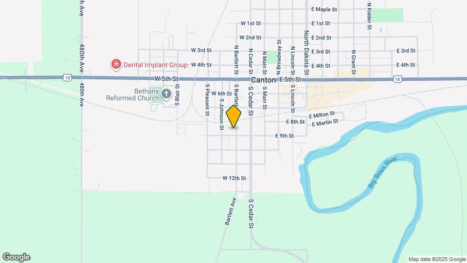 419 S Bartlett St Map and Location Details