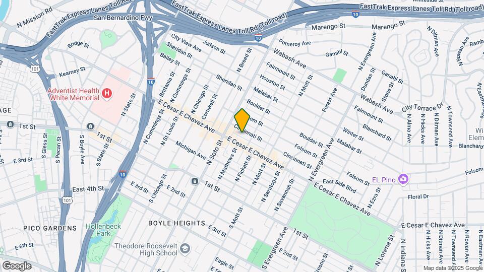 2438 Cincinnati St Map and Location Details