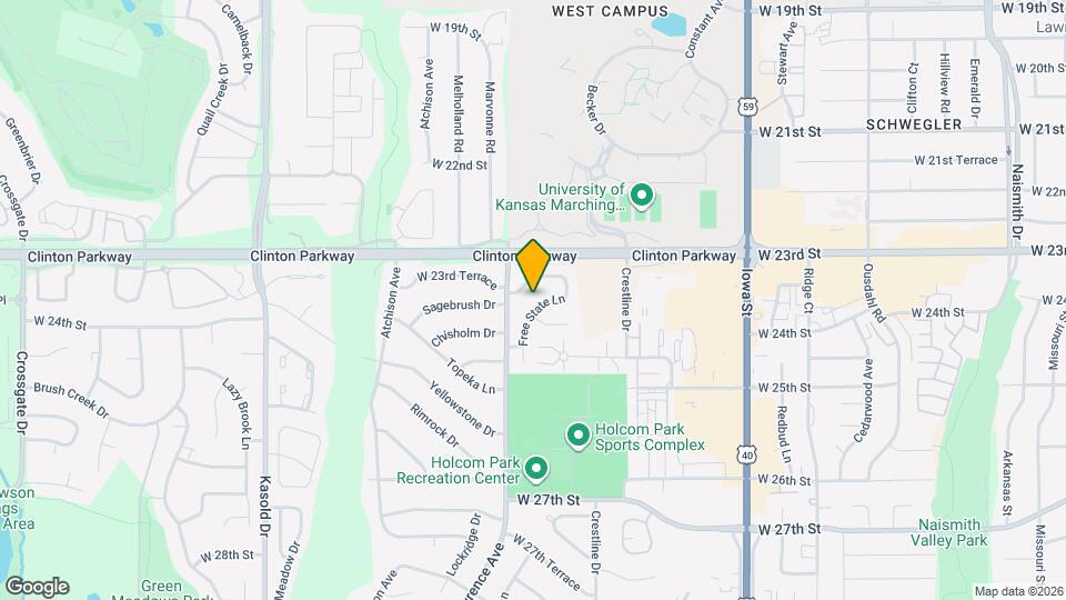 2323 Free State Ln Map and Location Details
