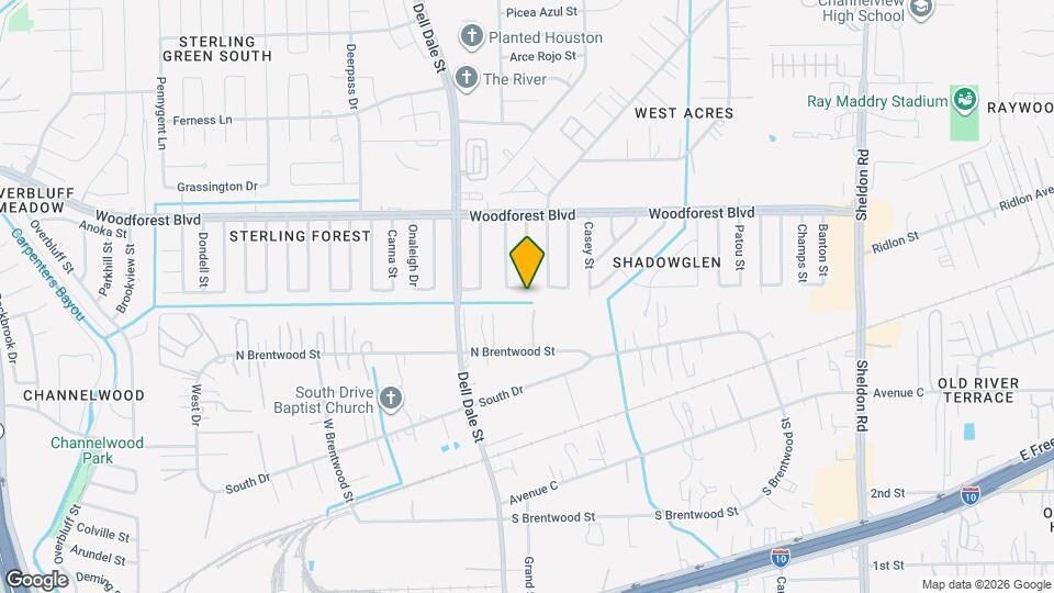 710 Barnesville St Map and Location Details