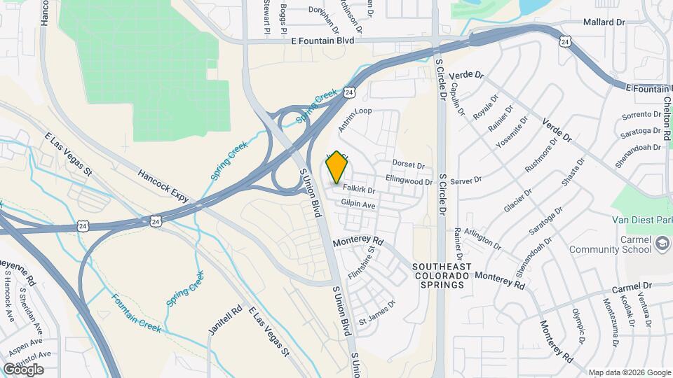2119 Falkirk Dr Map and Location Details