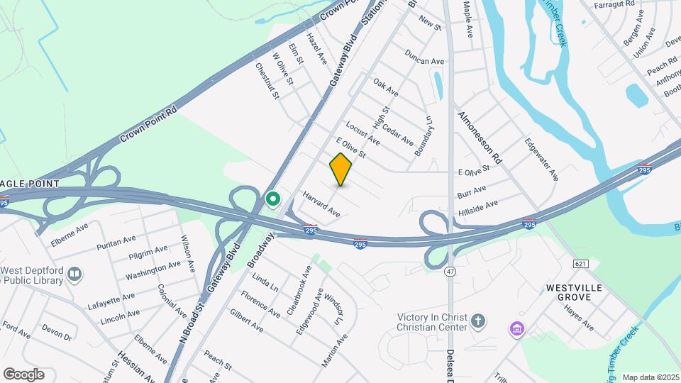 105 Avon Ave Map and Location Details