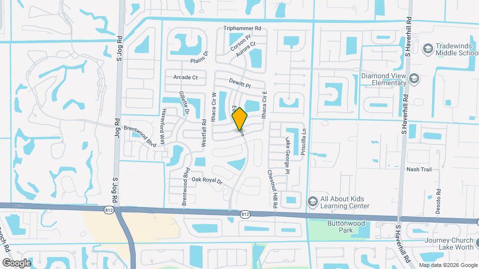 5825 Ithaca Cir W Mapa y Detalles de la Ubicación