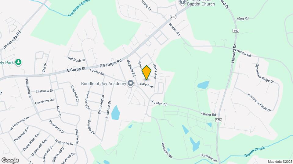 101 Gary Ave Map and Location Details