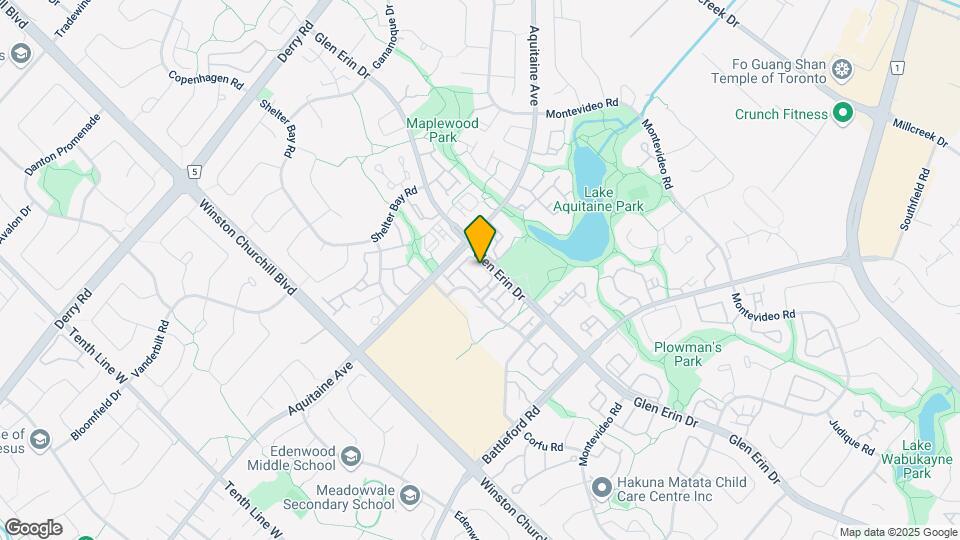 6810-6810 Meadowvale Town Centre Cir Map and Location Details