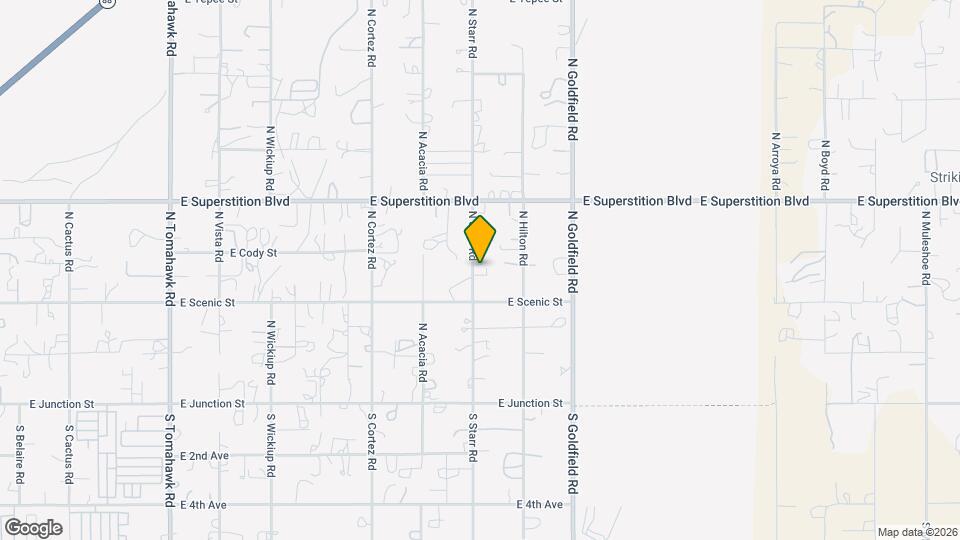 539 N Starr Rd Mapa y Detalles de la Ubicación