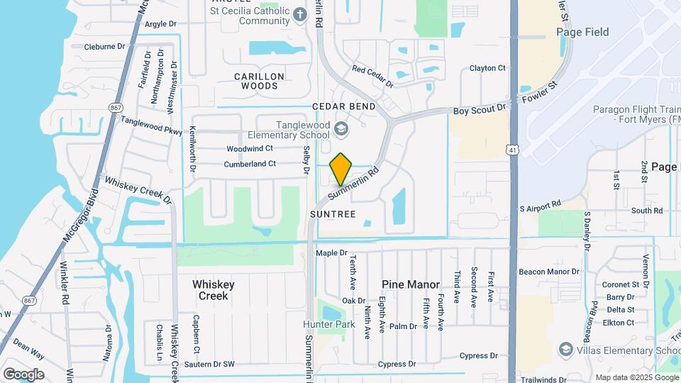 5323 Summerlin Rd Map and Location Details