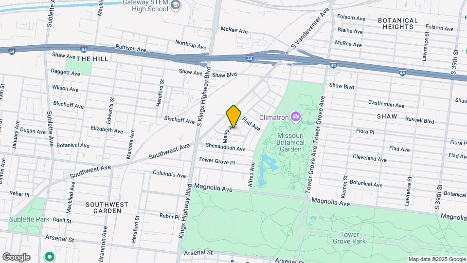 4535 Cleveland Ave Map and Location Details