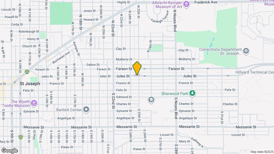 2418 Jules St Map and Location Details