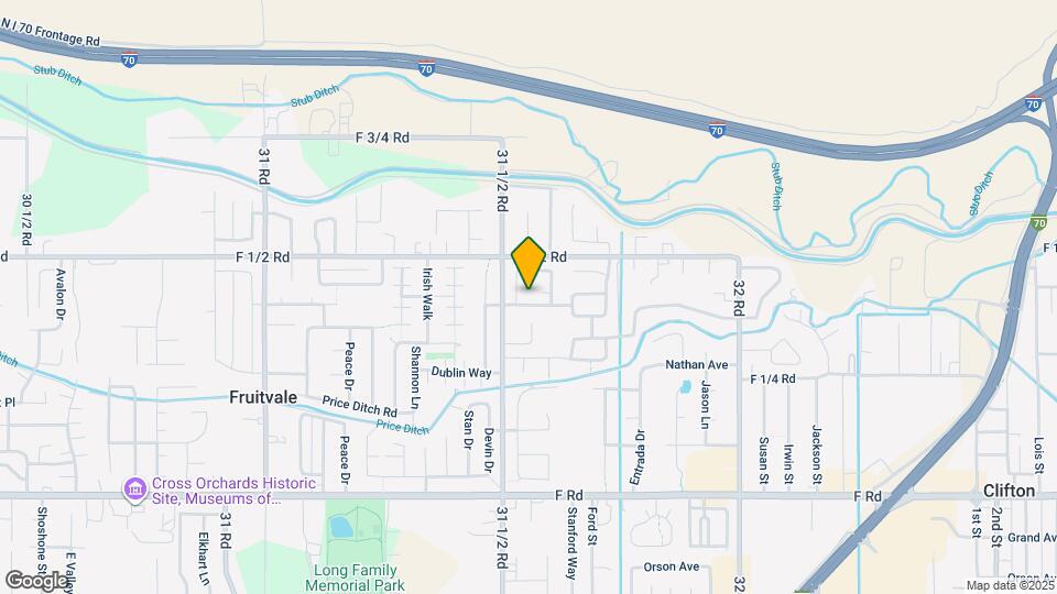 3156 Arrowhead Dr Map and Location Details