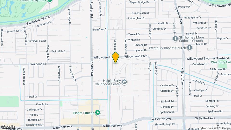 10721 Sandpiper Dr Map and Location Details