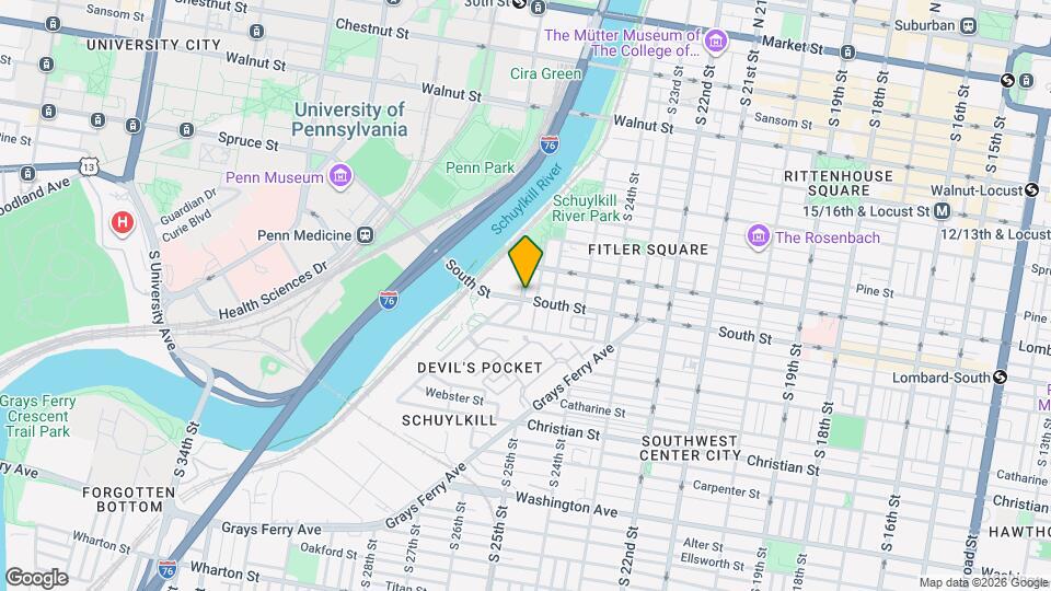 2619 South St Map and Location Details