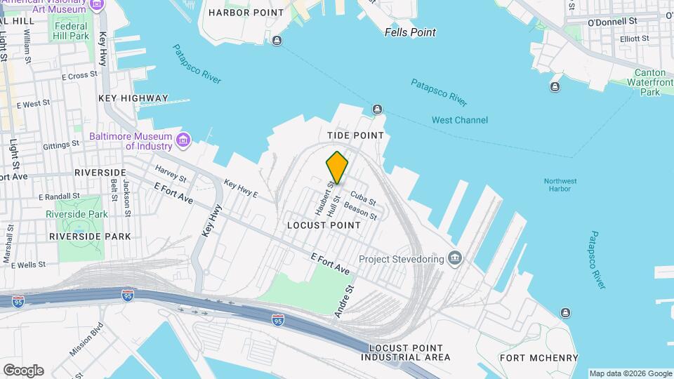 1230 Hull St Map and Location Details