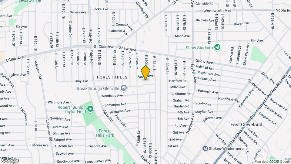 12911 Brackland Ave Map and Location Details
