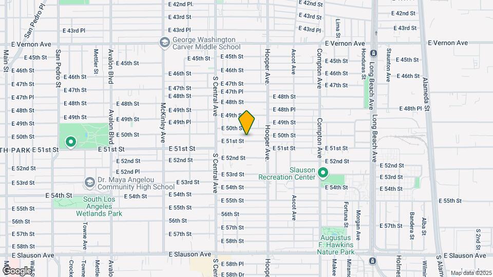 1213,1217 - 1/2 51st St. Map and Location Details