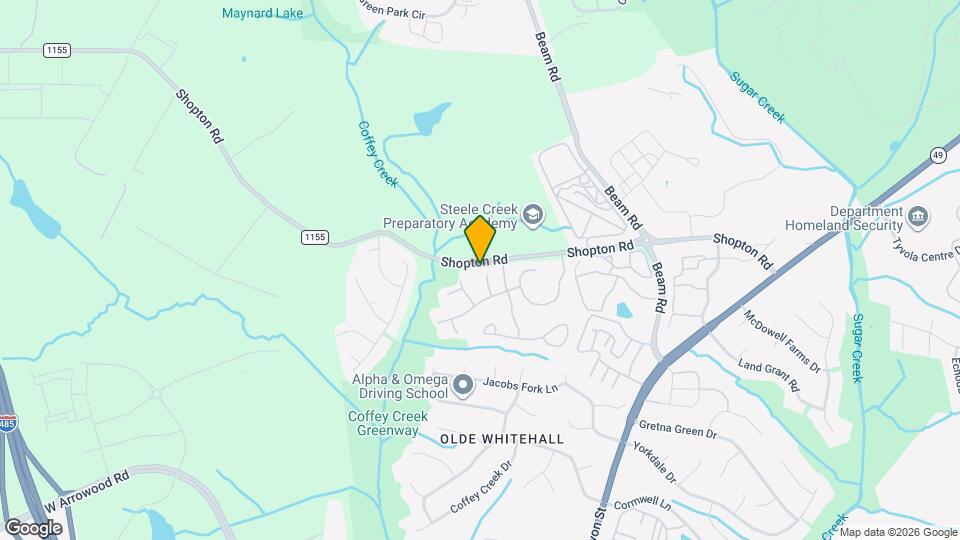 7302 Woodbourne Ln Map and Location Details