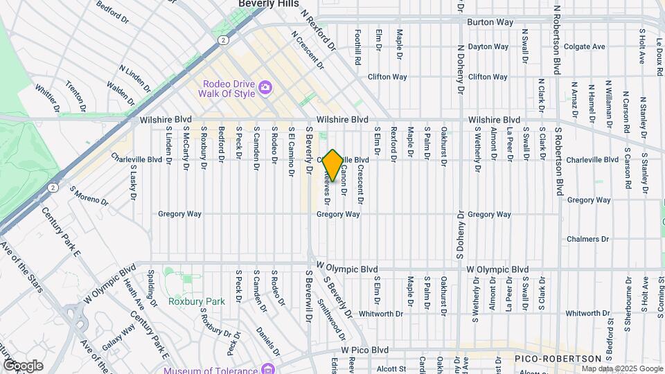 236 S Reeves Dr Map and Location Details