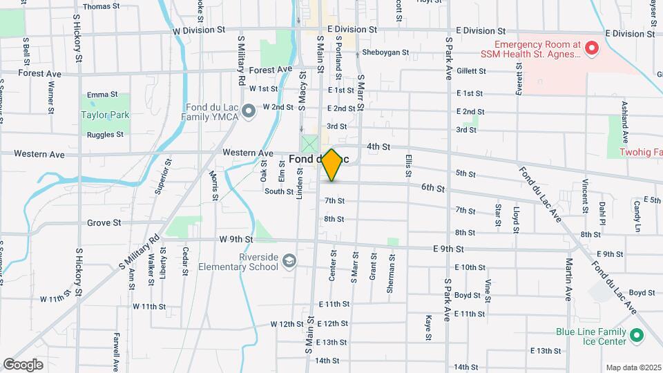 20 6th St Map and Location Details