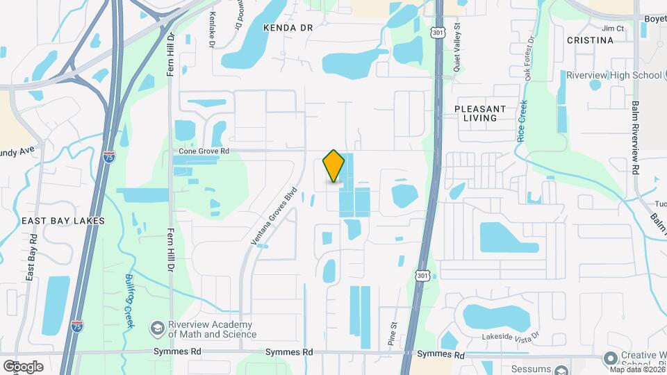 10606 Laguna Plains Dr Map and Location Details