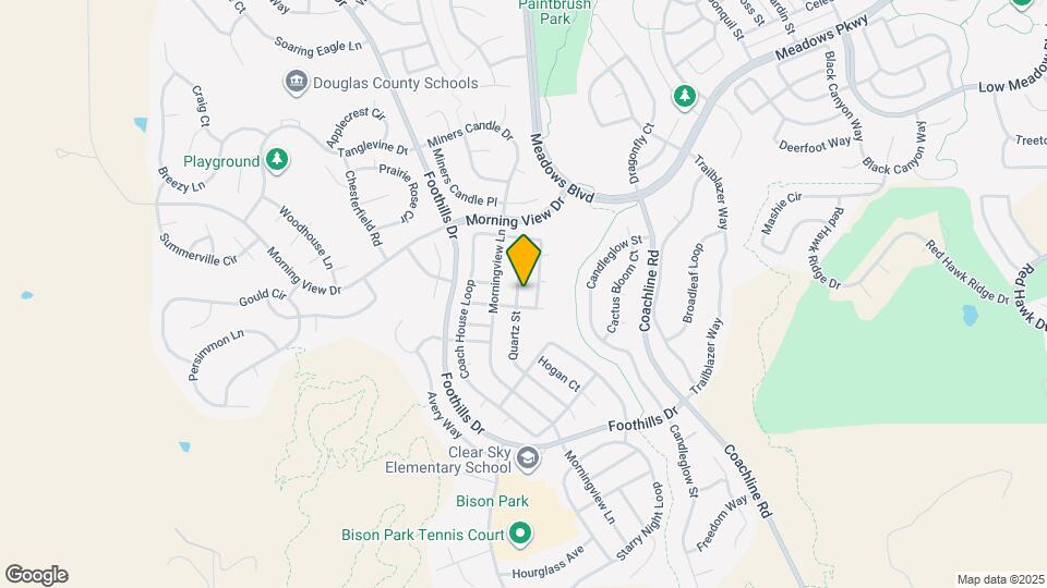 2258 Quartz St Map and Location Details